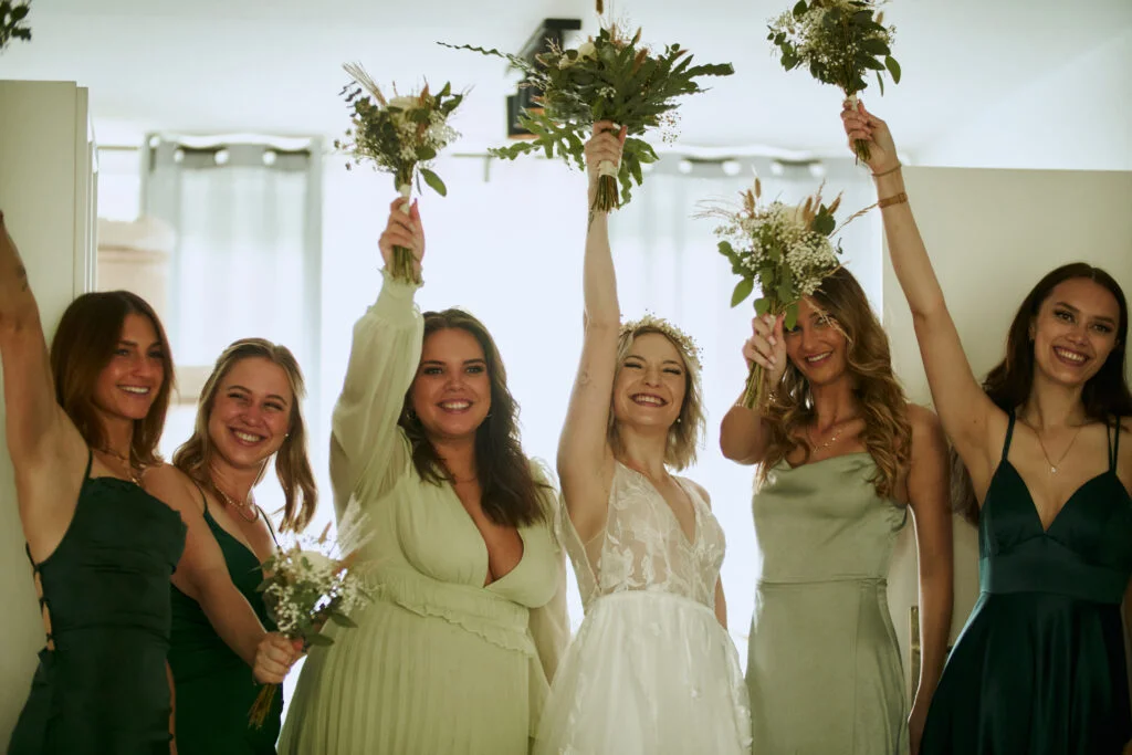 Fantastische und moderne Hochzeit in Deutschland mit Moderation
