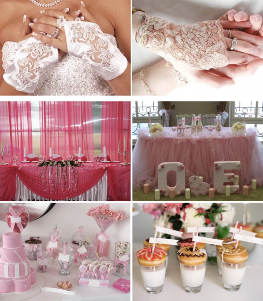Pinke Hochzeit, Barbie Stil, Barbie, Hochzeitstrend 2023